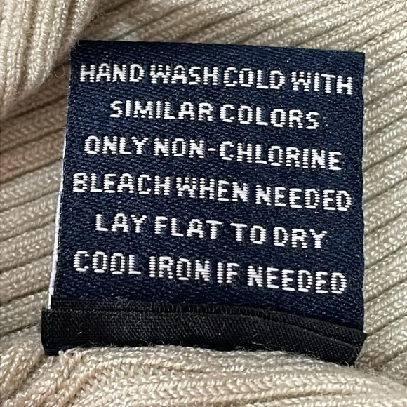 525 America Ribbed Knit Turtleneck Sweater M - Picture 11 of 14